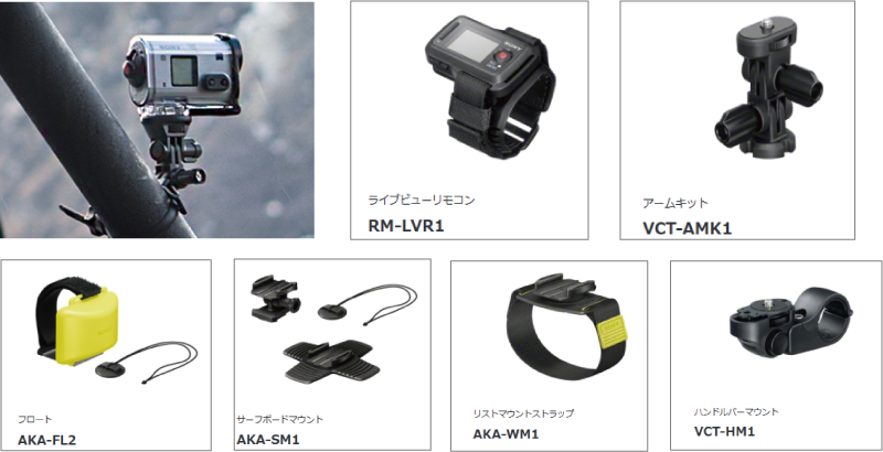 NewHERTZ_SONYアクションカムアクセサリー設計/生産立ち上げ実績 NewHERTZ_SONYアクションカムアクセサリー設計/生産立ち上げ実績